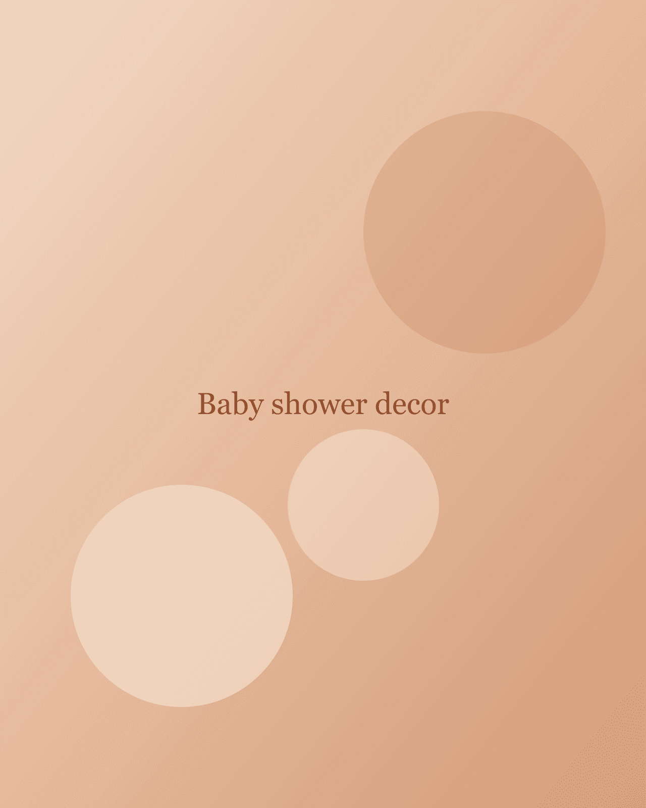 Soft pastel balloon backdrop styled for a baby shower